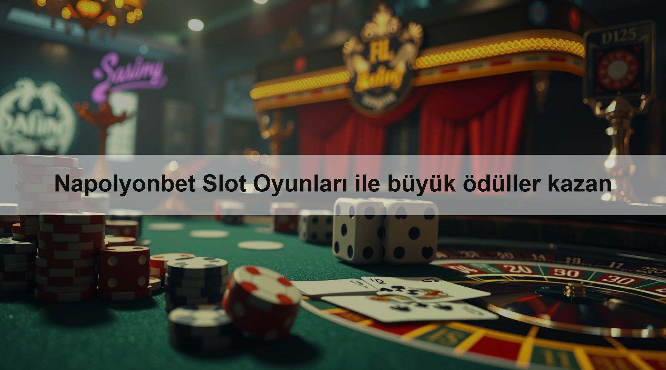 Napolyonbet Slot Oyunları ile büyük ödüller kazan